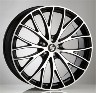 Alloy wheels for mazda,porsche,volkswagen, 19 inchs  8,5jx19 5x130 et50  71,6 piuma-c 5s1 nero diamantato etabeta